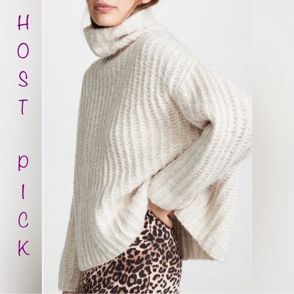 Free People Sweaters - ❤️ Free People Cowl Neck Oversized Wool Sweater